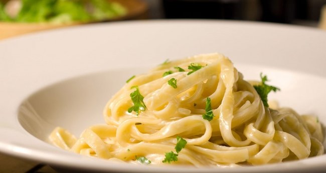 Mevsim Sebzeli Fettuccini